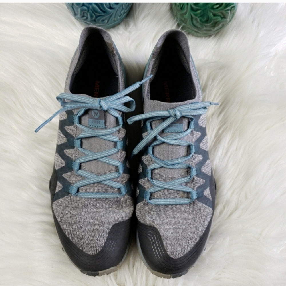 Merrell siren 3 knit sock VIBRAM hiking shoes size 10 - Picture 8 of 12